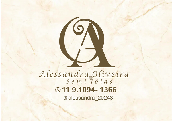 Alessandra Oliveira Semi Jóias
